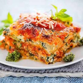 No-Noodle Spinach Lasagna Recipe Image